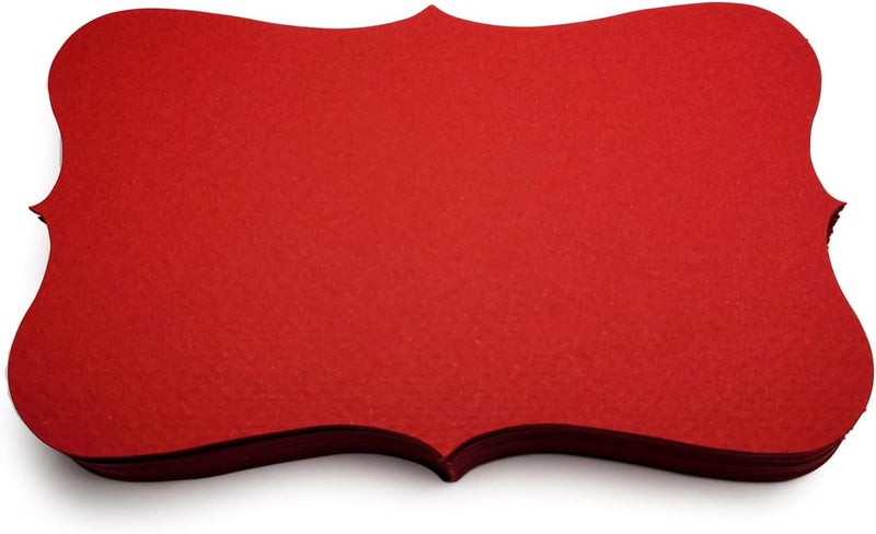 PPAPPAPPIYO 3x5 RED index card/Set of 72 Blank index cards 180gsm (RED) - Image 1